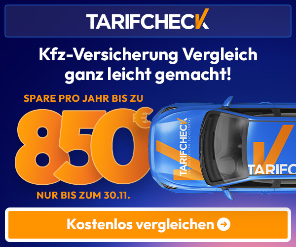 Werbebanner: TarifCheck - KFZ 30.11.2026 - 300x250