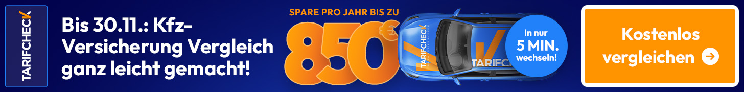 TARIFCHECK24 Kfz-Versicherung: offizielles Vergleichsangebot