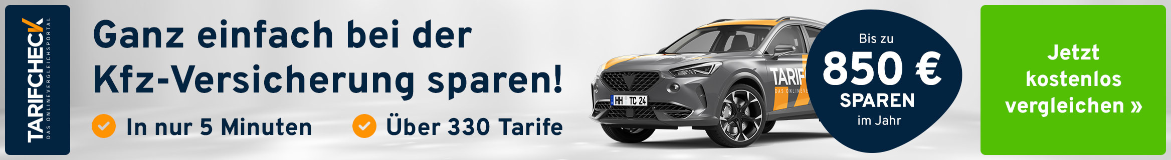 Kfz-Versicherung vergleichen