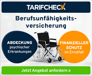 Werbebanner TARIFCHECK24 GmbH