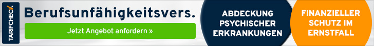 Berufsunfähigkeitsversicherung vergleichen