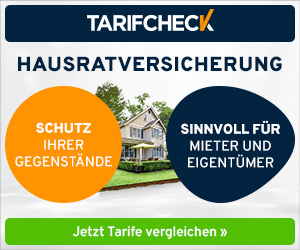 Tarifcheck Hausratversicherung