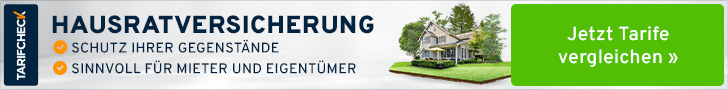 Hausratversicherung vergleichen