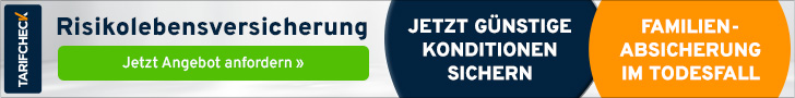 Risikolebensversicherung vergleichen
