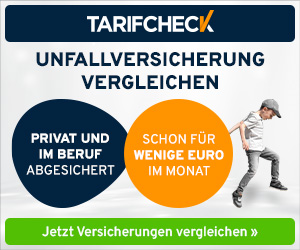 Tarifcheck.de: Unfallversicherung vergleichen